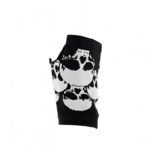 Skull Fingerless Gloves - Fingerless Gloves