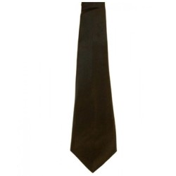 Plain Black Tie - Black Tie
