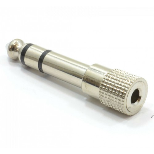 Small  Headphone  Jack  To  Large  Headphone  Jack  Converter - 