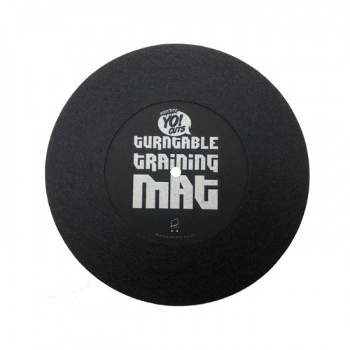 Dr Suzuki 7 Inch Turntable Training Mat - Black Slipmat Dr Suzuki 7 Inch Turntable Training Mat - Black Slipmat