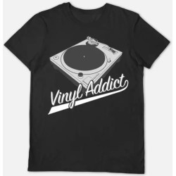 Vinyl Addict - Turntable T-Shirt