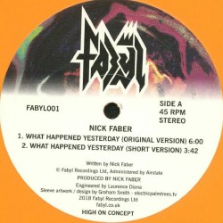 Nick Faber - What Happened Yesterday