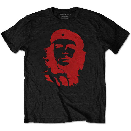 Che Guevara - Red On Black