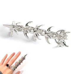 Alien Thorn Spine Skeleton - Full Finger Ring