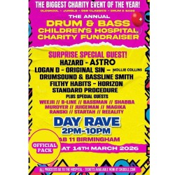 Various - Raveology Birmingham Childrens Hospital Charity Fundraiser 2026