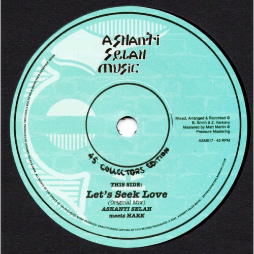 Ashanti Selah meets Hark - Lets Seek Love