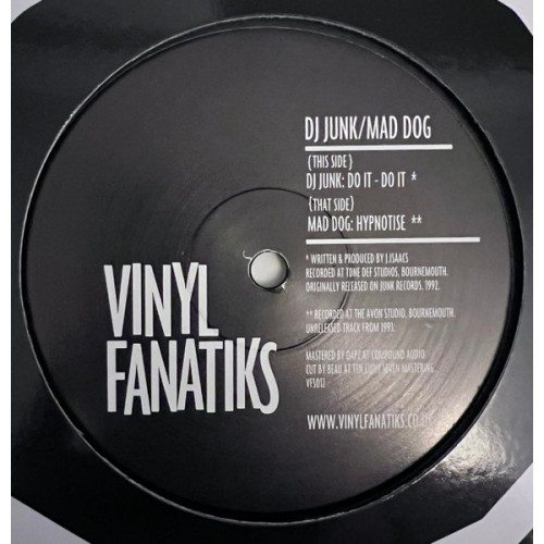 Dj Junk / Mad Dog - Do It Do It