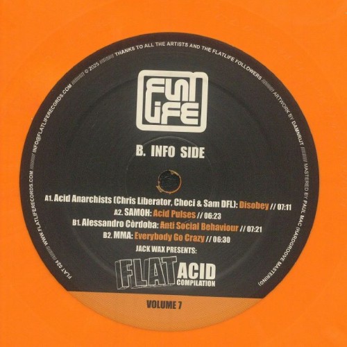Various - Jack Wax Presents Flat Acid Compilation Volume 7