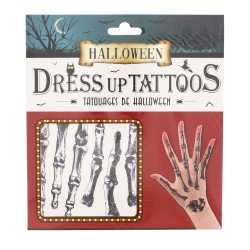 Skeleton Hand - Temporary Tattoos