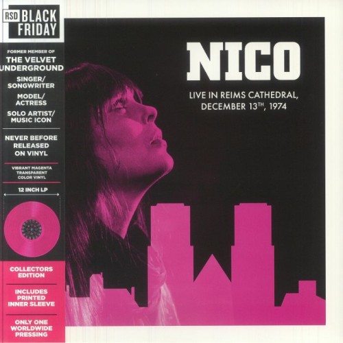 Nico - Live In Reims Cathedral December 13th 1974 (Black Friday 25)