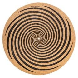 Cork Slipmat - Spiral Slipmat