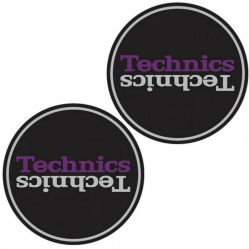Pink & Silver Technics Slipmats - 