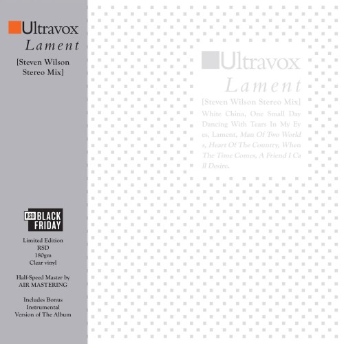 Ultravox - Lament (Steven Wilson Stereo Mix) Ultravox - Lament (Steven Wilson Stereo Mix)