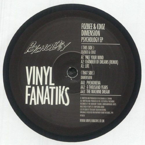 Fozbee & Cooz / Dimension - Psychology Ep Fozbee & Cooz / Dimension - Psychology Ep