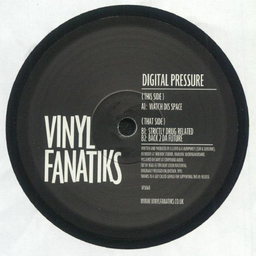 Digital Pressure - Watch Dis Space Ep