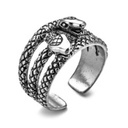 Double Snake Ring - Ring